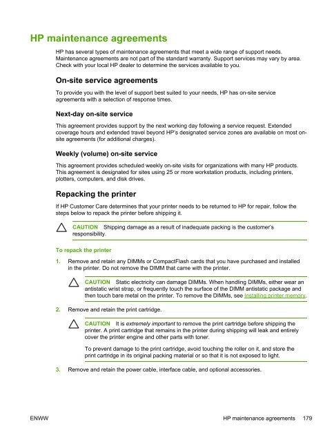 HP LaserJet 5200 user guide - ENWW