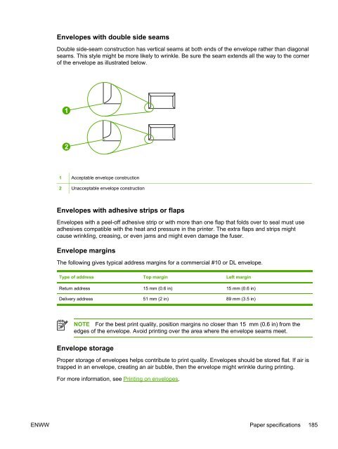 HP LaserJet 5200 user guide - ENWW