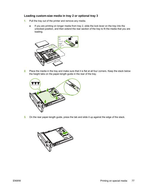 HP LaserJet 5200 user guide - ENWW