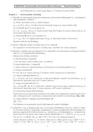 MMVN01 Aerodynamik och kompressibel strömning — Repetitionsfr ...