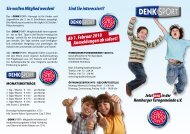 DenkSport Prospekt - HTG Bad Homburg