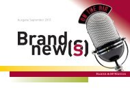 Brand News_Ausgabe Herbst 2013 - Baker & McKenzie