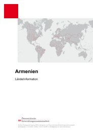 Armenien - Österreichische Entwicklungszusammenarbeit