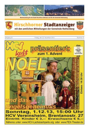 Ausgabe Nr. 47 vom 22. November 2013 - Hirschhorn