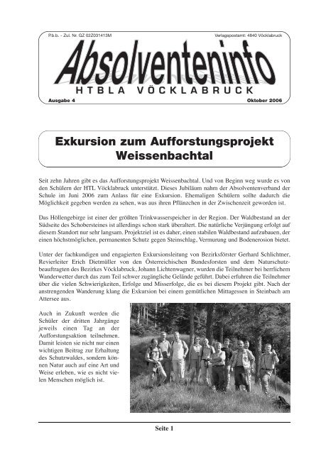 4630 HTL-Zeitung - HTL Vöcklabruck