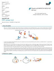 HTRFÂ® package insert Phospho-p38 MAPK ... - Cisbio Bioassays