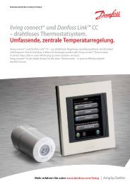 Produktinfo living connect - HTS System AG