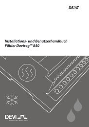 Devireg™ 850 Fühler - Danfoss.com