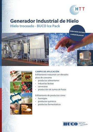 Generador Industrial de Hielo - Htt-ag.com