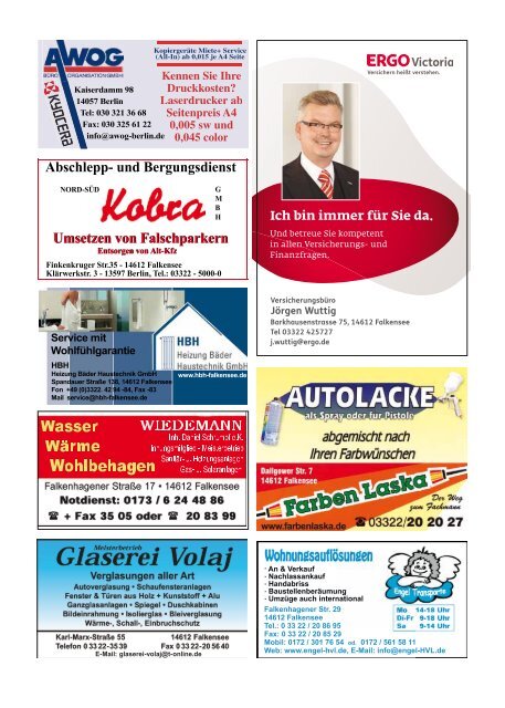 Mai 2013 - Falkensee - Falkenseer Stadtjournal