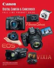 cameras - Canon USA, Inc.