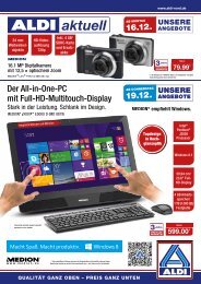 Jetzt Magazin als PDF anzeigen - ALDI Nord