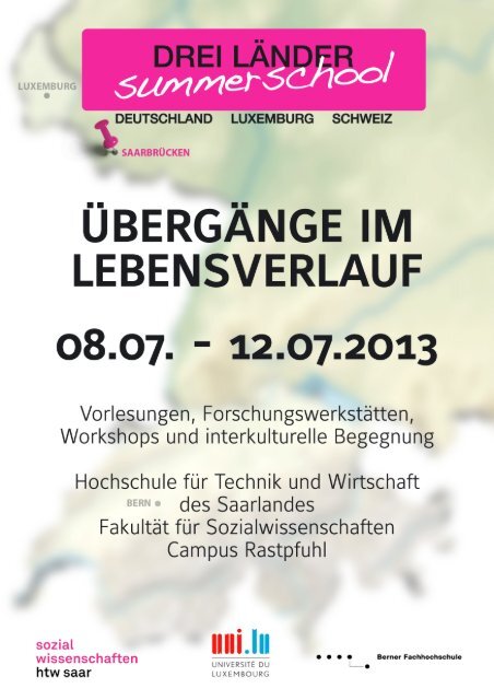 Broschüre summerschool .pdf - an der Hochschule für Technik und ...