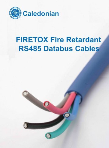 FIRETOX Fire Retardant RS485 Databus Cables