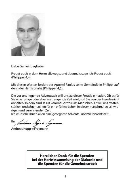 Gemeindebrief Dezember 2013/Januar 2014 - Evangelische ...