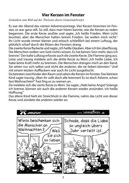 Gemeindebrief Dezember 2013/Januar 2014 - Evangelische ...