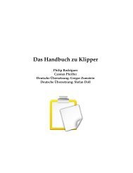 Das Handbuch zu Klipper - KDE Documentation