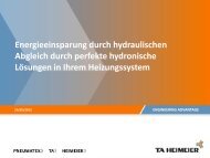 EnEV und hydraulischer Abgleich