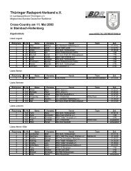 Ergebnisse - Haseltal-Zeitmessteam