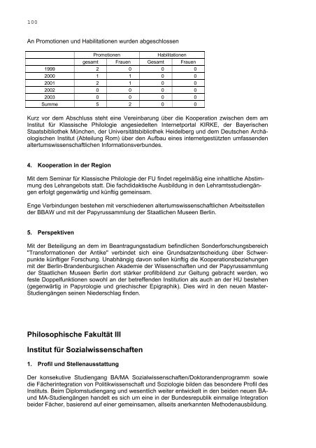 Aktueller Hochschulstrukturplan (Juni 2004) - Humboldt-UniversitÃ¤t ...