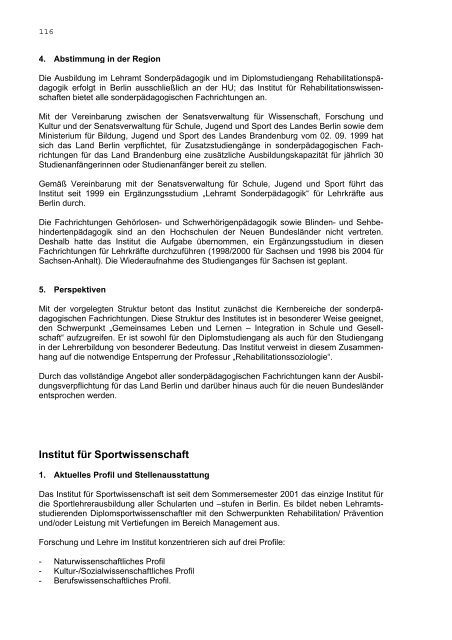 Aktueller Hochschulstrukturplan (Juni 2004) - Humboldt-UniversitÃ¤t ...