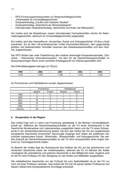 Aktueller Hochschulstrukturplan (Juni 2004) - Humboldt-UniversitÃ¤t ...