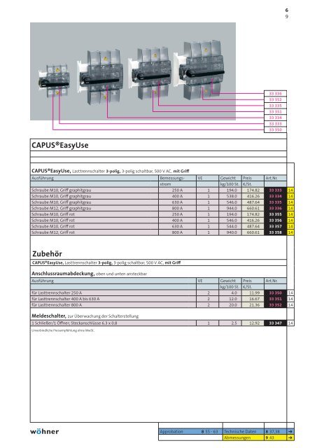 60mm-System compact - Wöhner