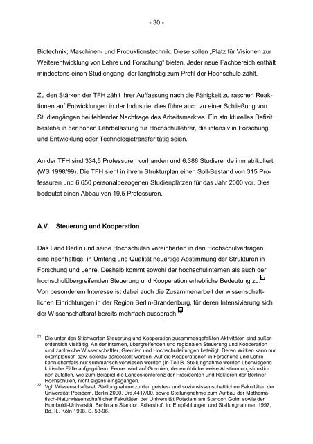 Text der Stellungnahme (Teil 1) - Humboldt-UniversitÃ¤t zu Berlin