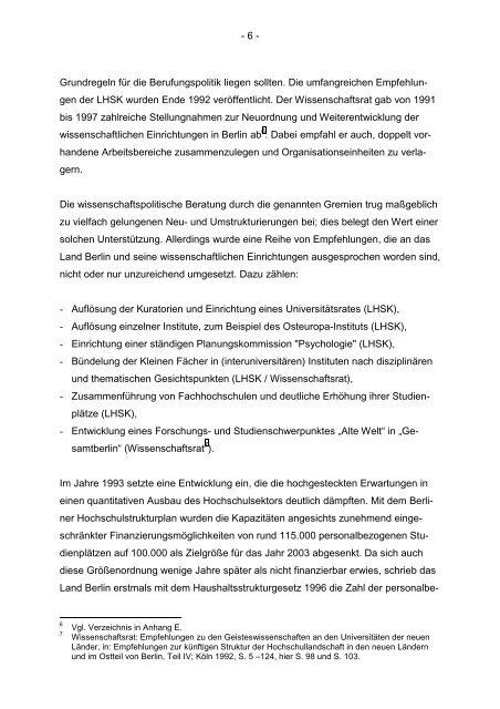 Text der Stellungnahme (Teil 1) - Humboldt-UniversitÃ¤t zu Berlin