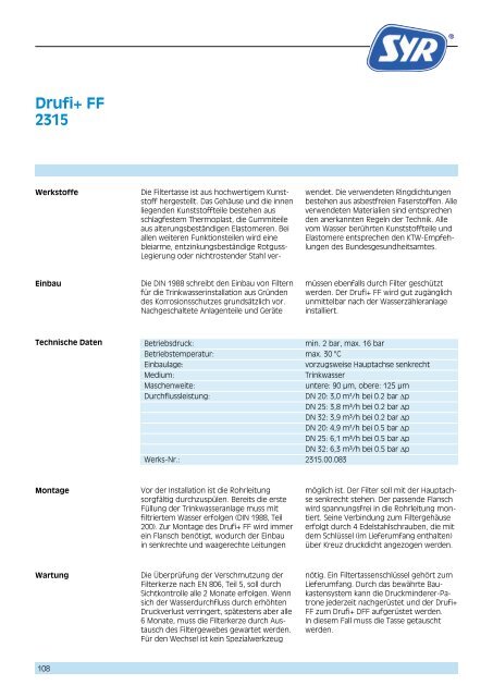 Katalog Anwendungstechnik 2013 - Syr