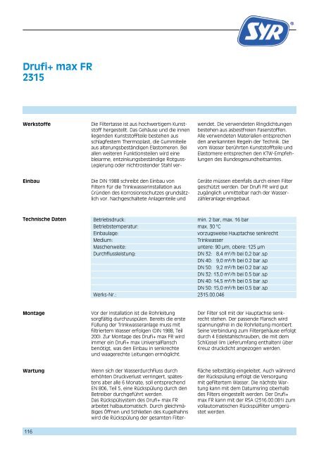 Katalog Anwendungstechnik 2013 - Syr