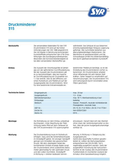 Katalog Anwendungstechnik 2013 - Syr