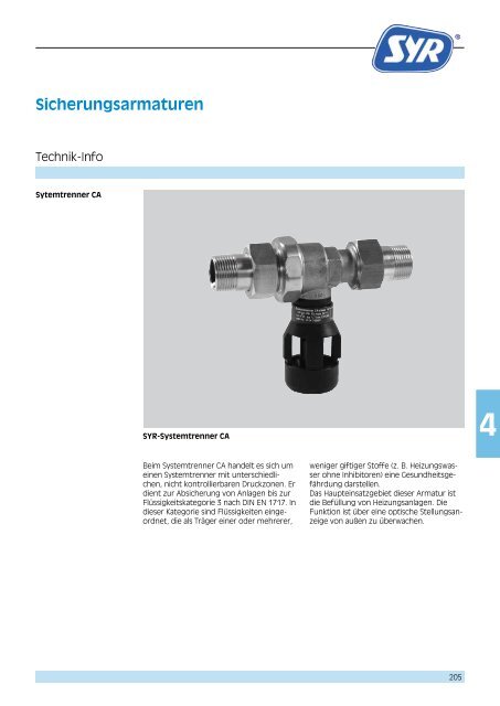 Katalog Anwendungstechnik 2013 - Syr