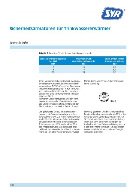 Katalog Anwendungstechnik 2013 - Syr