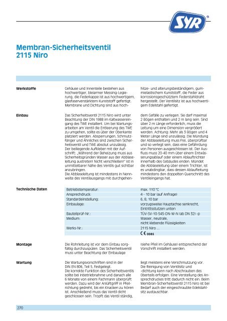 Katalog Anwendungstechnik 2013 - Syr