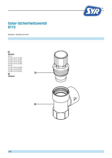 Katalog Anwendungstechnik 2013 - Syr