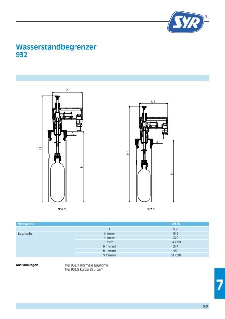 Katalog Anwendungstechnik 2013 - Syr