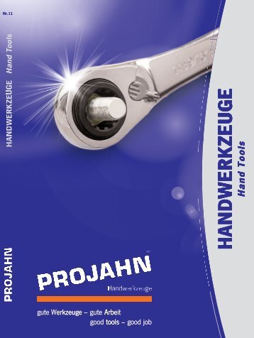 Katalog Handwerkzeuge - Projahn