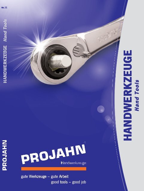 Katalog Handwerkzeuge - Projahn