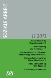 Isa Gruner - Deutsches Zentralinstitut für soziale Fragen