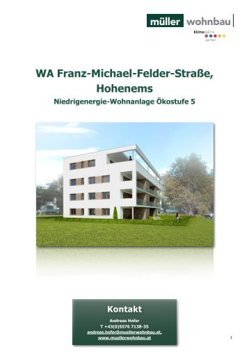 Verkaufsmappe Franz-Michael-Felder