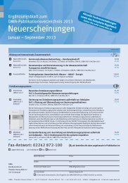 Download (PDF) - DWA - Deutsche Vereinigung für ...