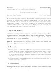 1 Quorum System