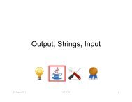 Output, Strings, Input
