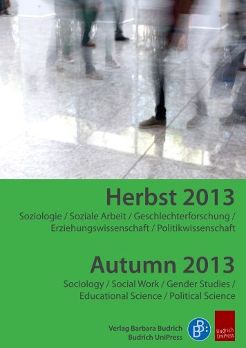 Vorschau Herbst 2013