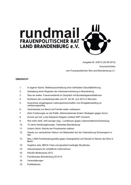 AdobeReader-Datei - Frauenpolitischer Rat Land Brandenburg eV