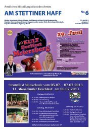Ausgabe 06/13 - Amt am Stettiner Haff