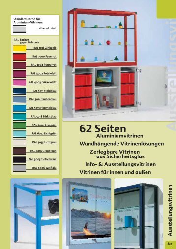 Vitrine Modell - Bergmeier-medien