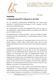 1603_PM_16 LET_Bericht 2013 - LandesElternBeirat Rheinland-Pfalz