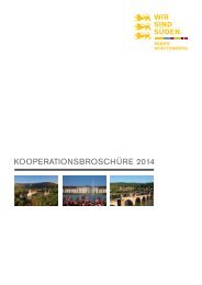 TMBW Kooperationsbroschüre 2014 (pdf, 3,20 MB) - B2B - Baden ...
